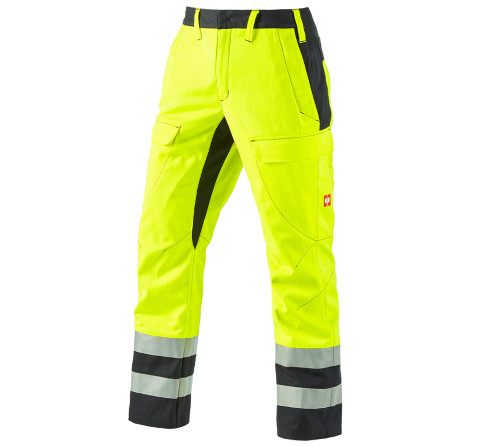Topics: e.s. Trousers multinorm high-vis + high-vis yellow/black