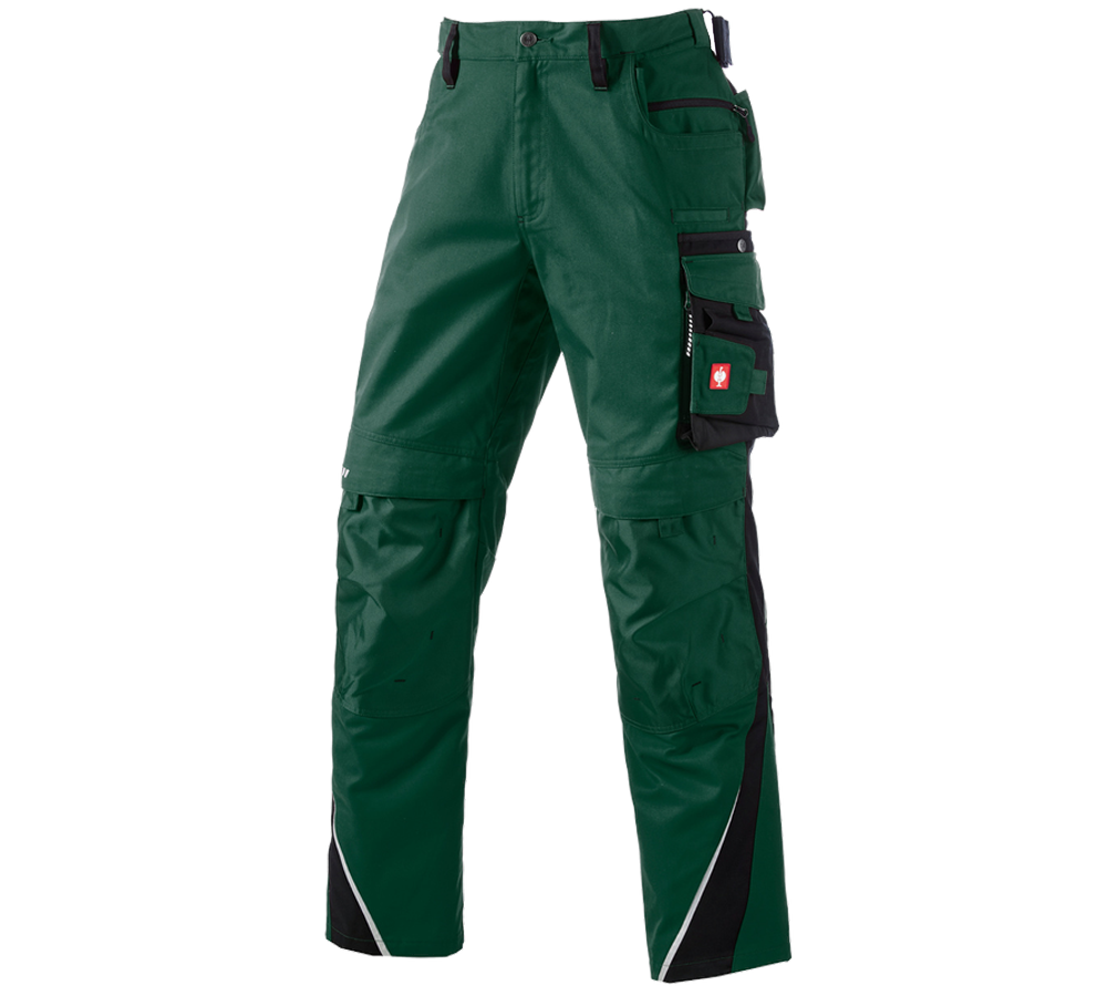 Gartenarbeit: Bundhose e.s.motion + grün/schwarz