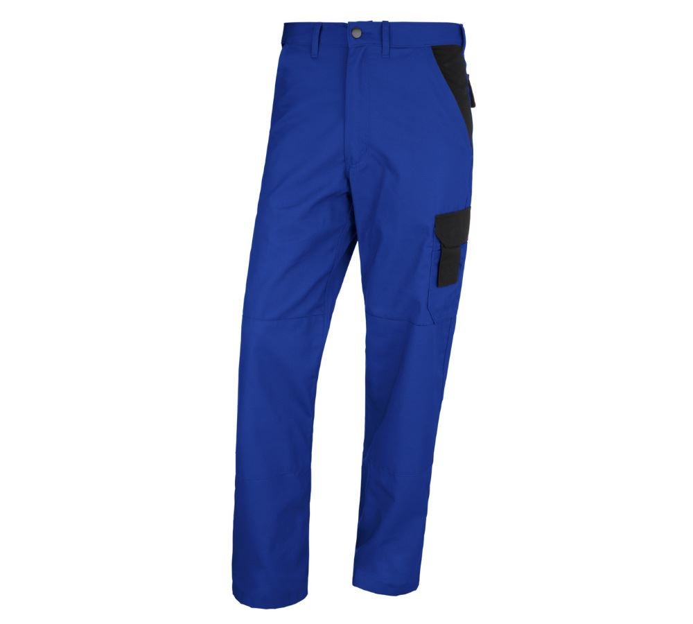 Work Trousers: STONEKIT Trousers Odense + royalblue/black
