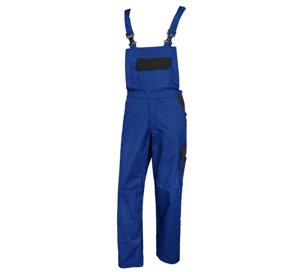 Arbeitshosen: STONEKIT Latzhose Odense + kornblau/schwarz