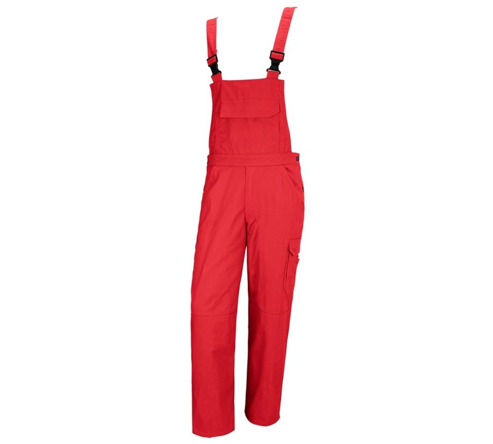 Arbeitshosen: STONEKIT Latzhose Aalborg + rot