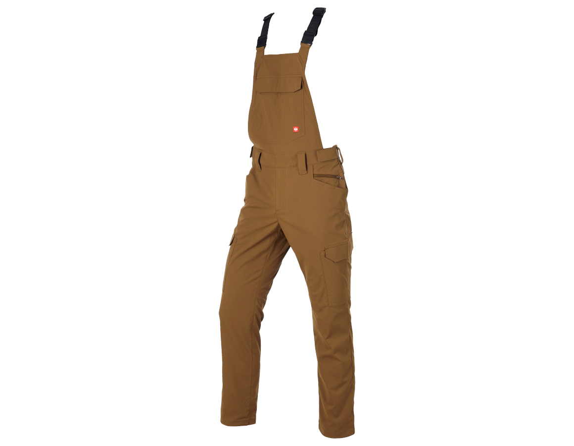 Topics: Bib & brace e.s.t:aktik light ripstop + desertbrown