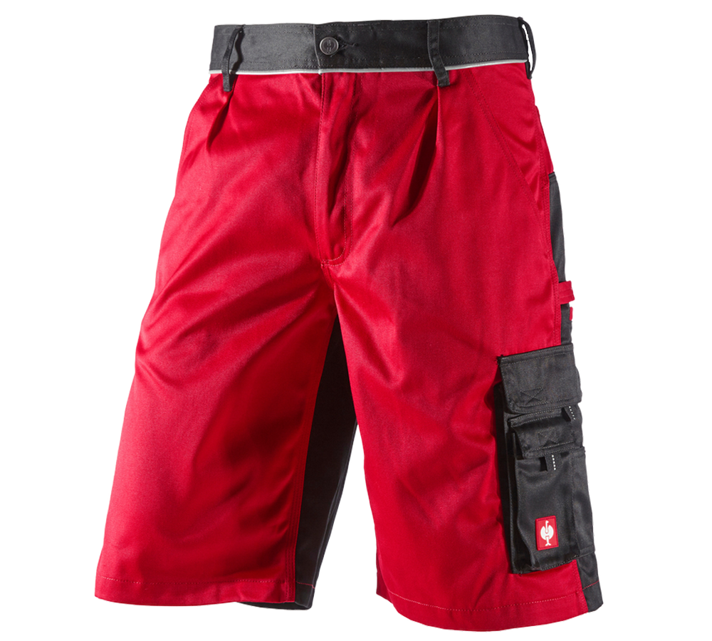 Arbeitshosen: Short e.s.image + rot/schwarz