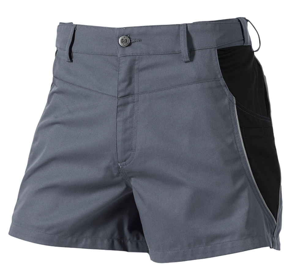 Arbeitshosen: X-Short e.s.active + grau/schwarz
