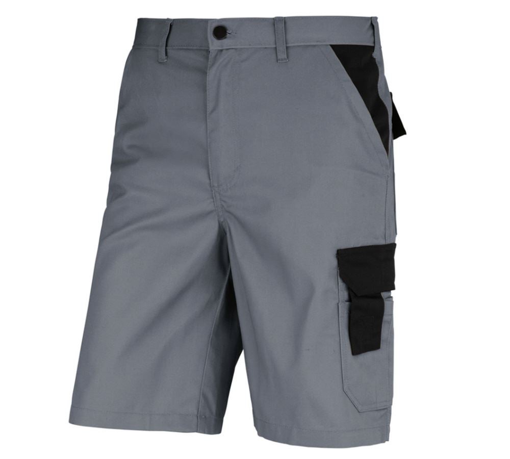 Arbeitshosen: STONEKIT Short Odense + grau/schwarz
