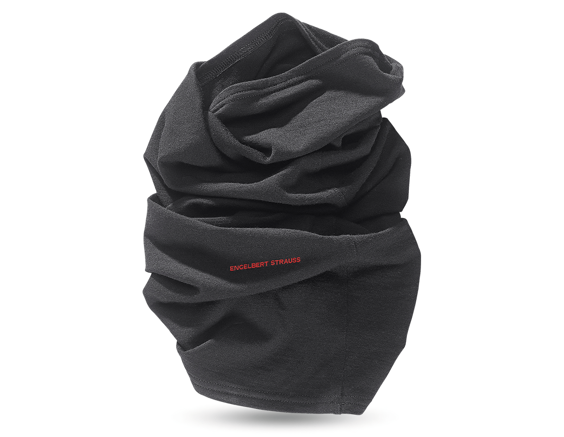 Winter accessories: e.s. Multifunctional scarf + black