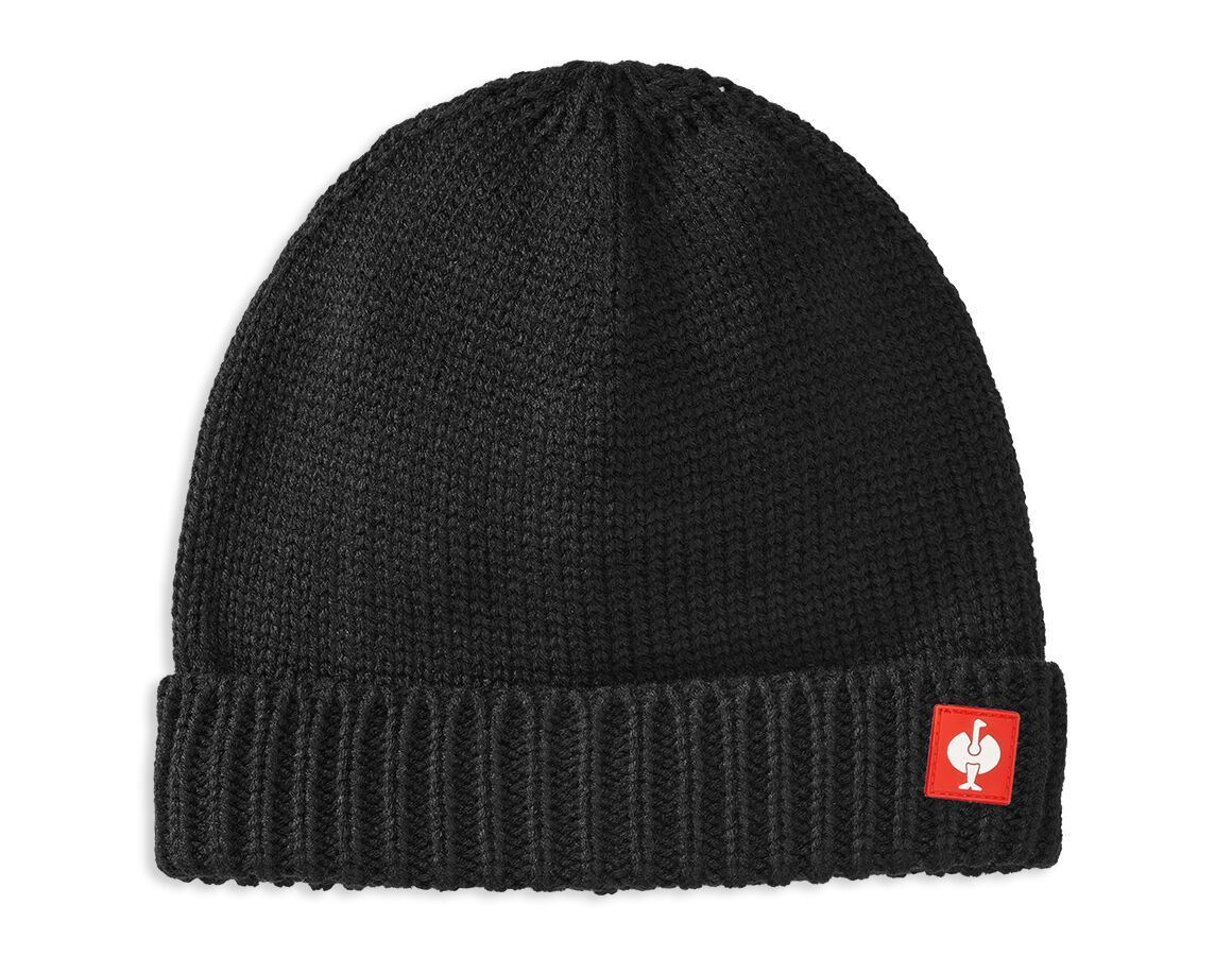 Accessoires: Strickmütze e.s.roughtough + schwarz