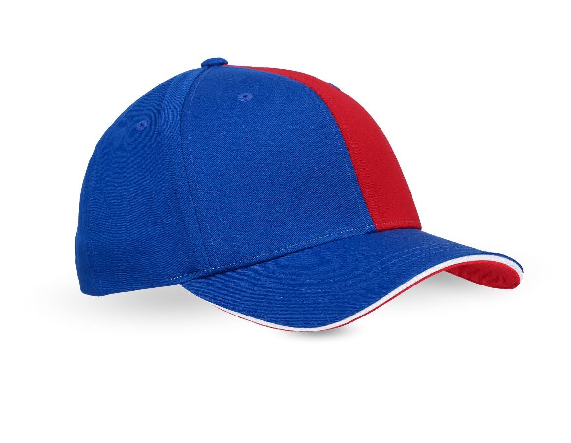 Accessories: Cap e.s.motion 2020 + royalblue/fiery red