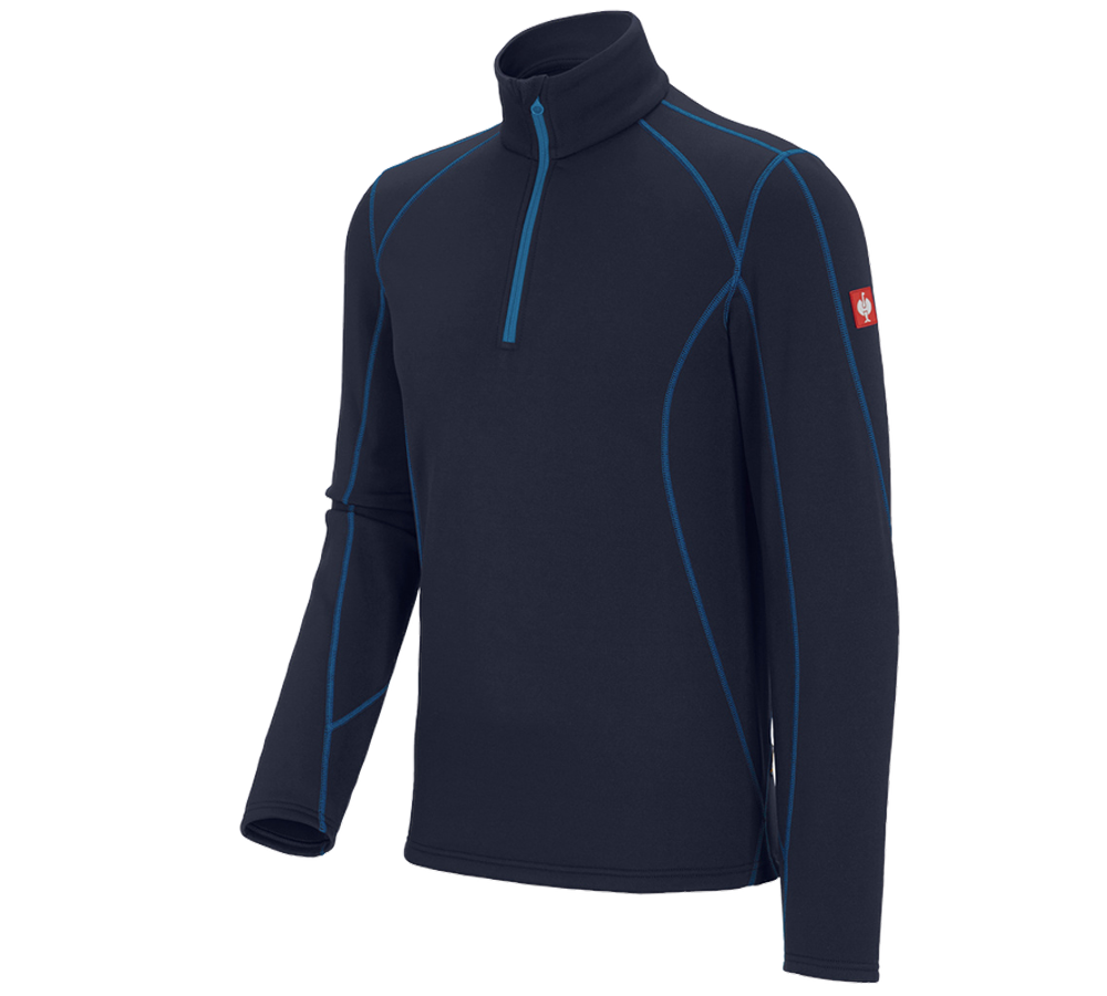 Themen: Funkt.-Troyer thermo stretch e.s.motion 2020 + dunkelblau/atoll