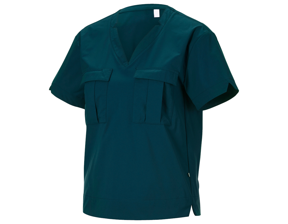 Shirts, Pullover & more: Double-Pocket Shirt e.s.avida, ladies’ + seablue