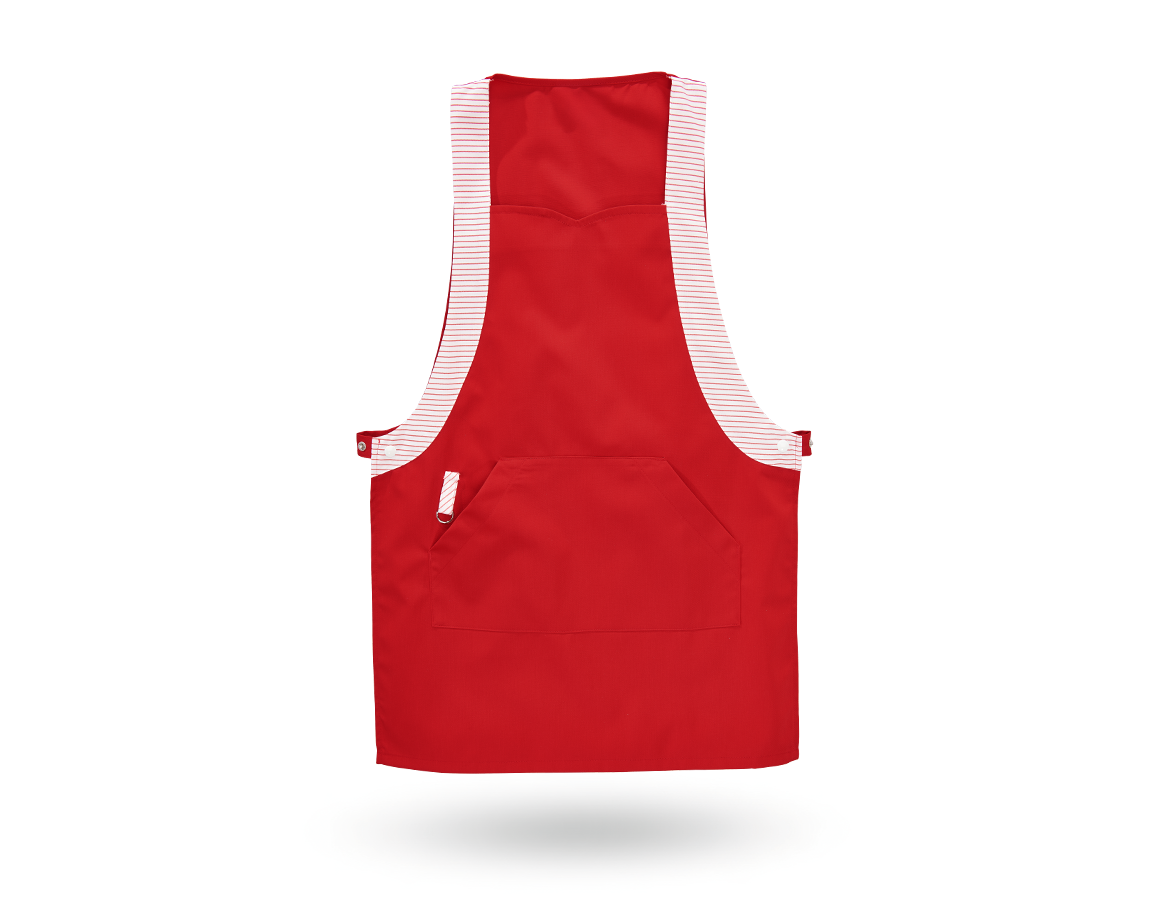 Aprons: Tabard Jutta + red/white