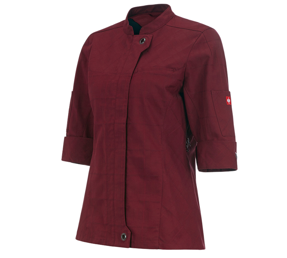 Jacken: Berufsjacke 3/4-Arm e.s.fusion, Damen + rubin