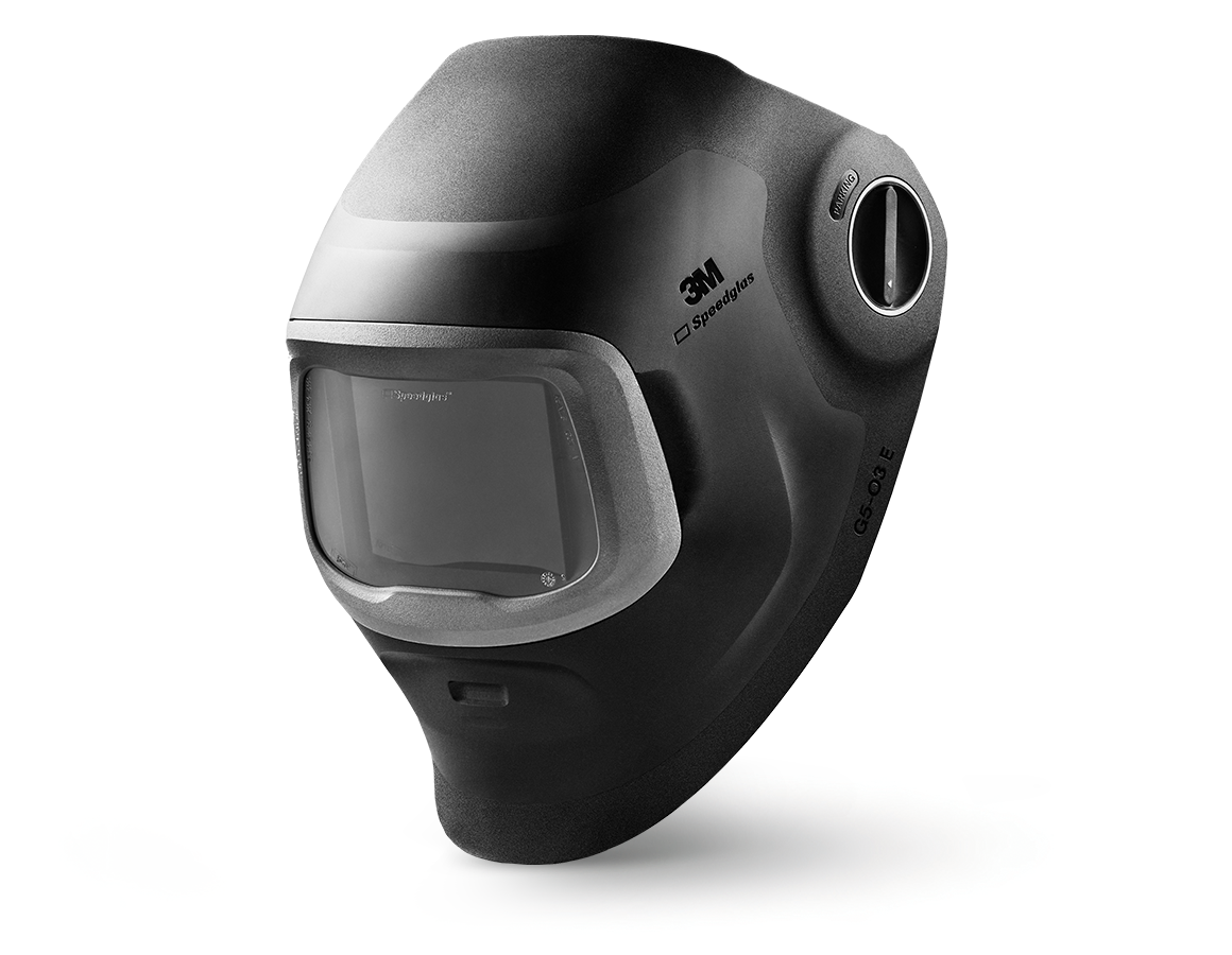 Face Protection: 3M automatic welder's helmet Speedglas G5-03E
