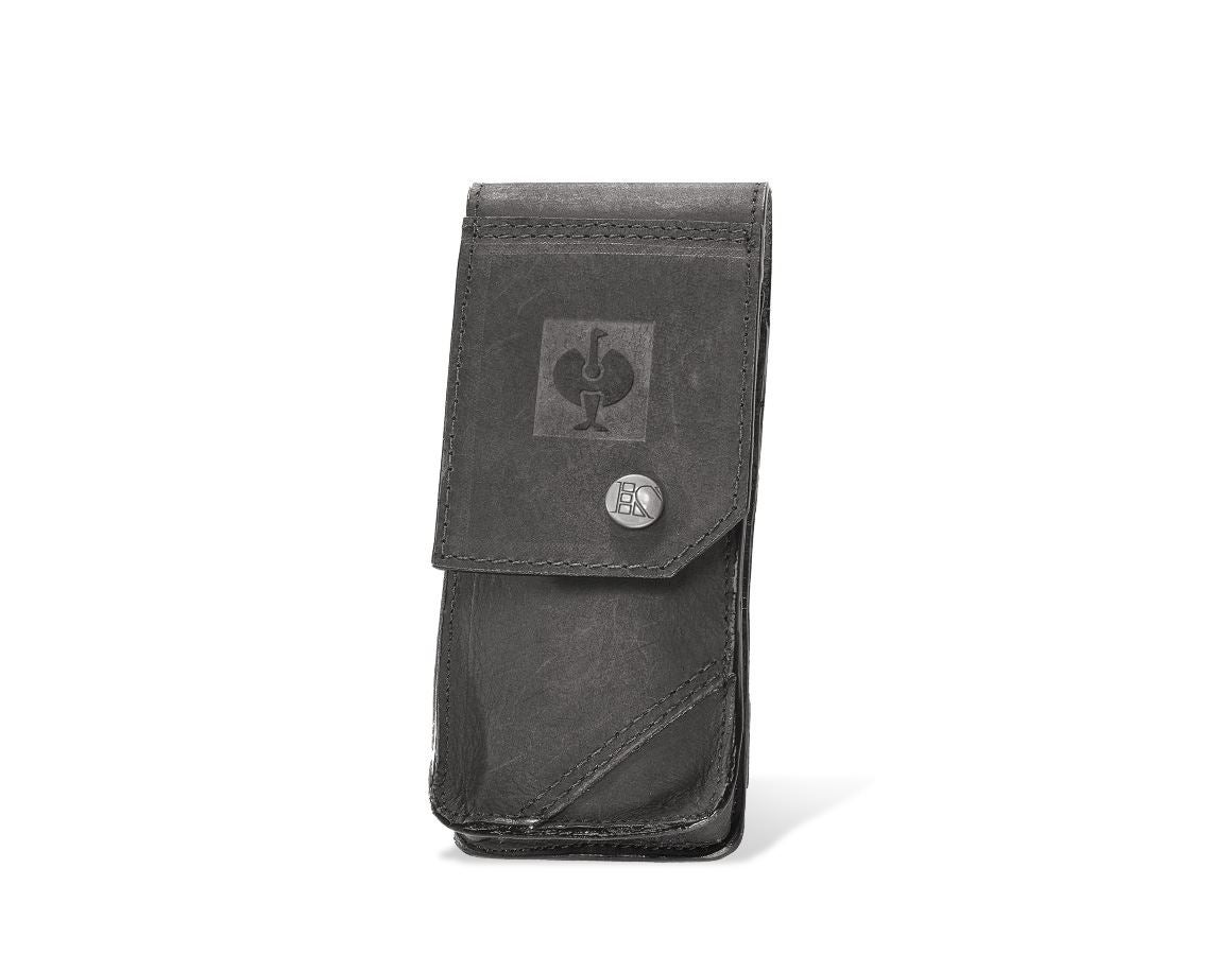 Accessoires: Leder-Messeretui e.s.vintage + schwarz