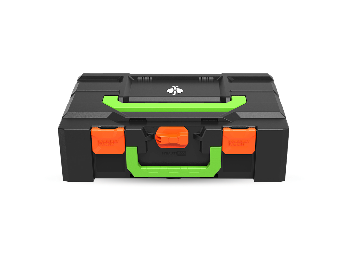 STRAUSSbox System: STRAUSSbox 145 large Color + high-vis orange