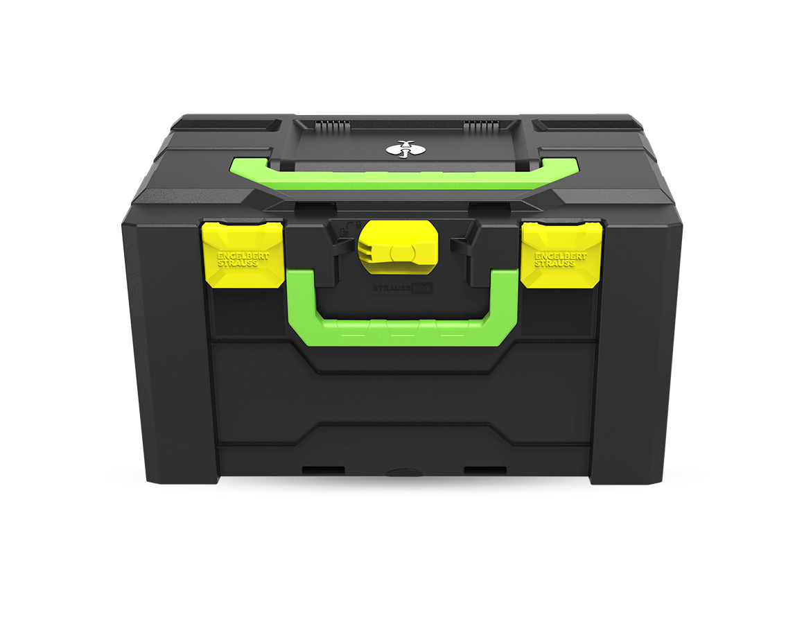 STRAUSSbox System: STRAUSSbox 280 large Color + high-vis yellow