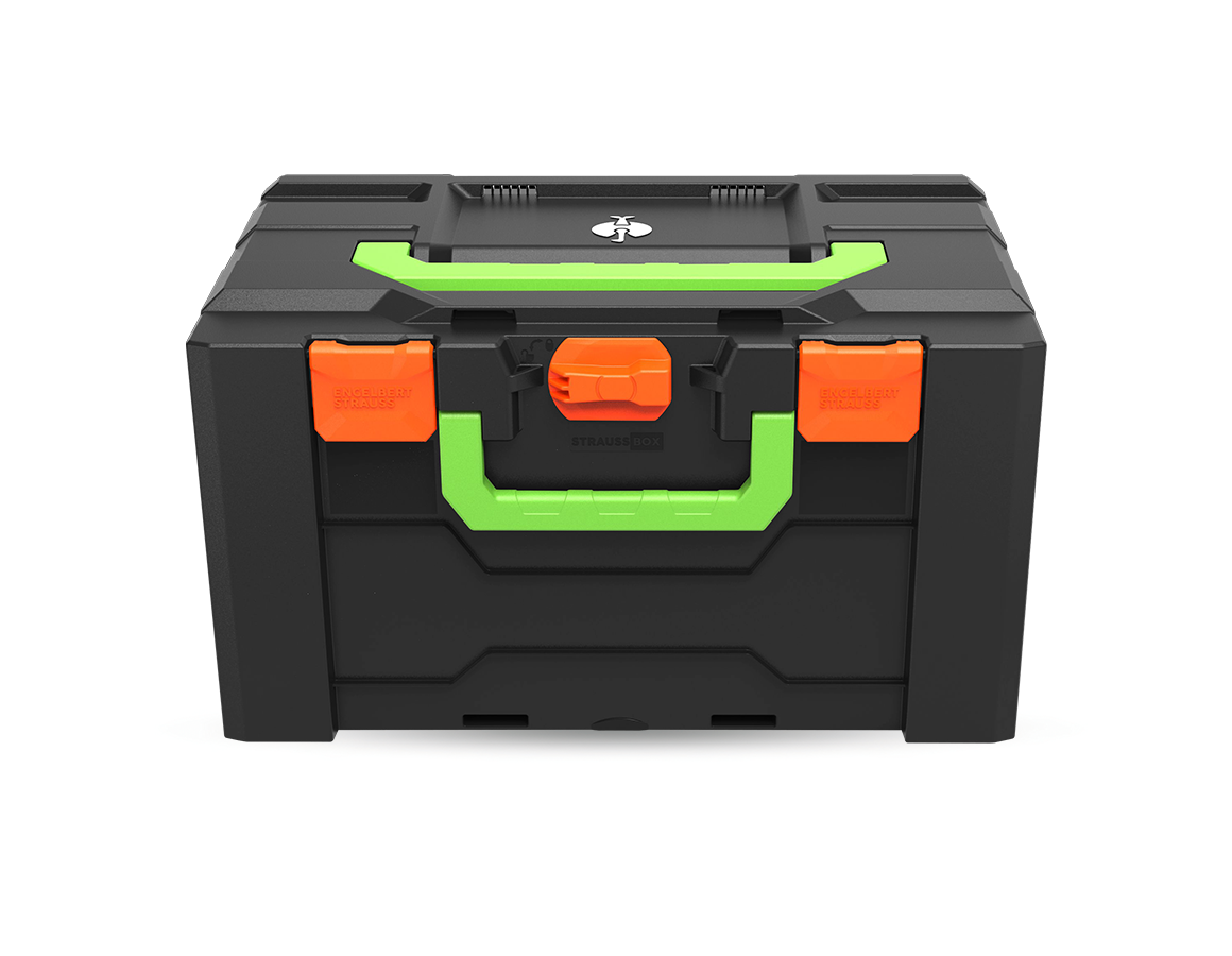 STRAUSSbox System: STRAUSSbox 280 large Color + high-vis orange