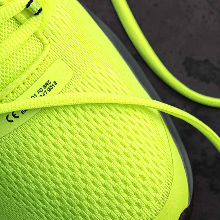 Medical | Healthcare: O1 Work shoes e.s. Keran + high-vis yellow 2