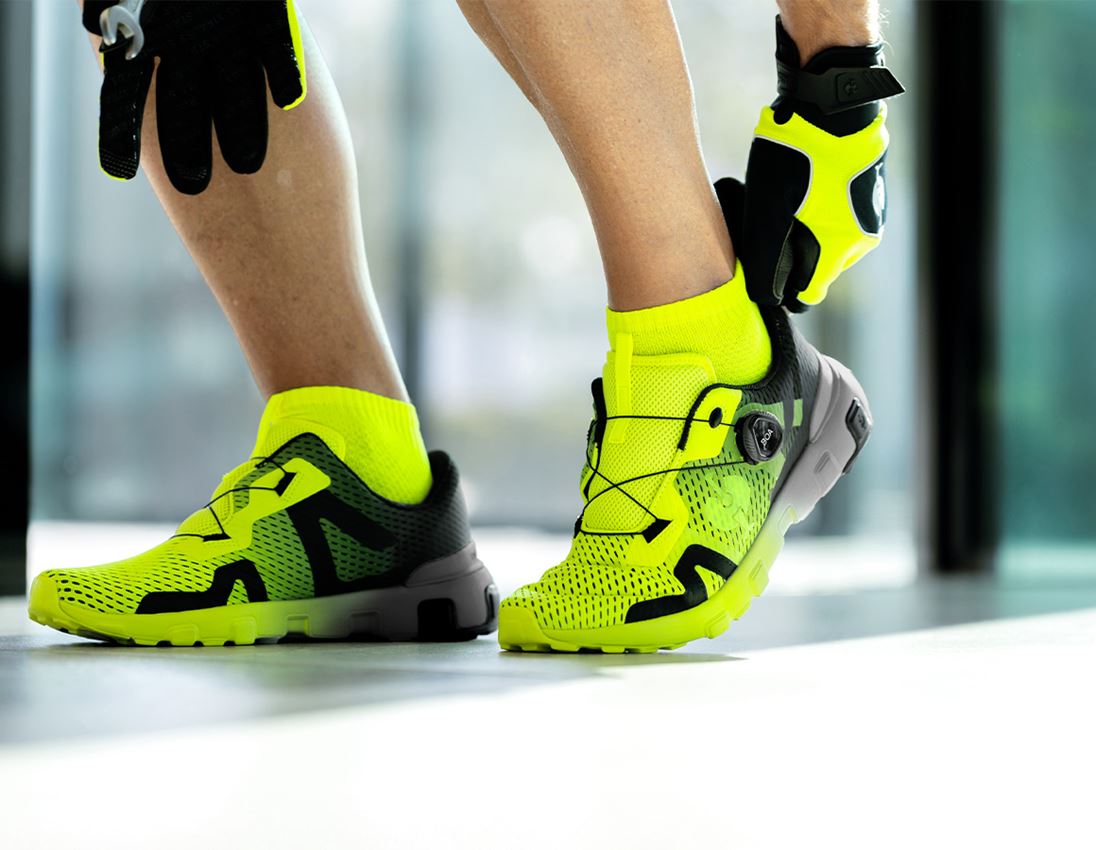 Other Work Shoes: Allround shoes e.s. Toledo low + high-vis yellow/black 1