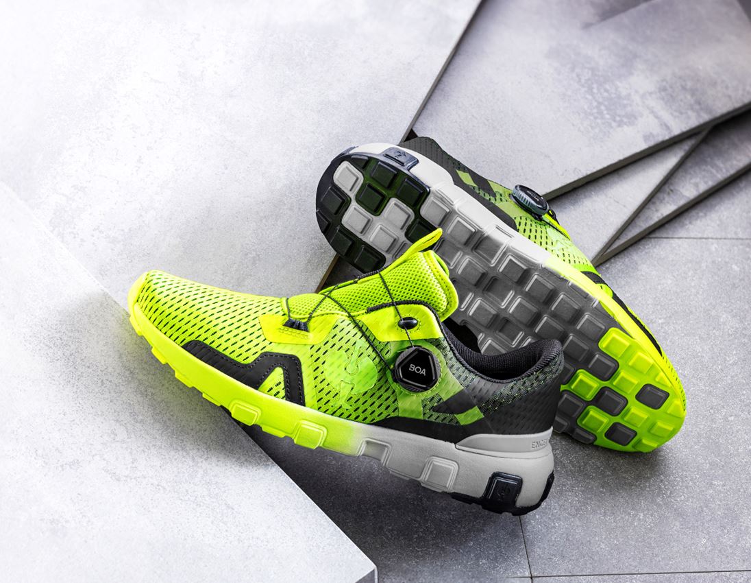 Other Work Shoes: Allround shoes e.s. Toledo low + high-vis yellow/black