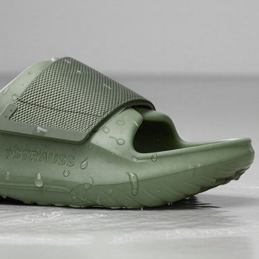Pantoletten | Clogs: Badesandale e.s. Creswick + blassgrün 2