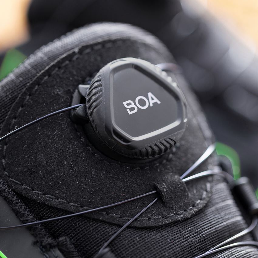 S1: S1 Sicherheitshalbschuhe e.s. Baham II low + anthrazit/seegrün 2