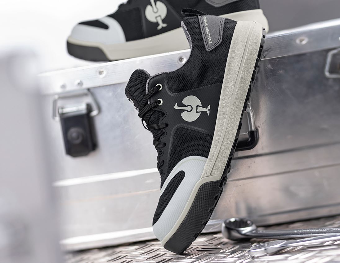 S1: S1 Sicherheitshalbschuhe e.s. Vasegus II low + schwarz/anthrazit