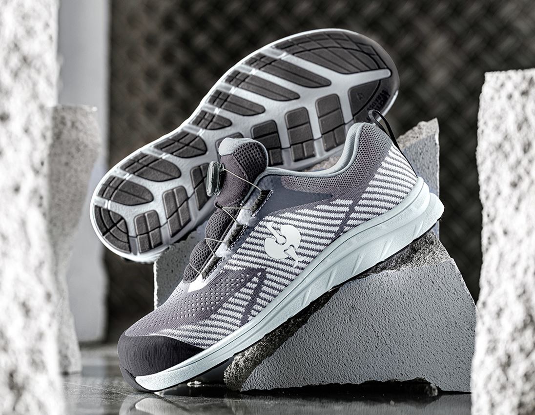 LKW-Fahrer: S1 Sicherheitshalbschuhe e.s. Tegmen IV low + anthrazit/platin