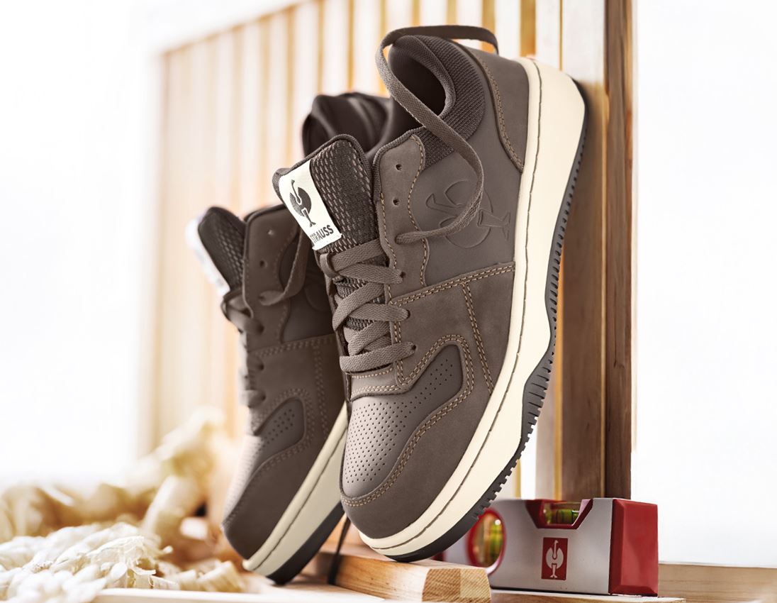 S1: S1 Sicherheitshalbschuhe e.s. Eindhoven low + kastanie 1