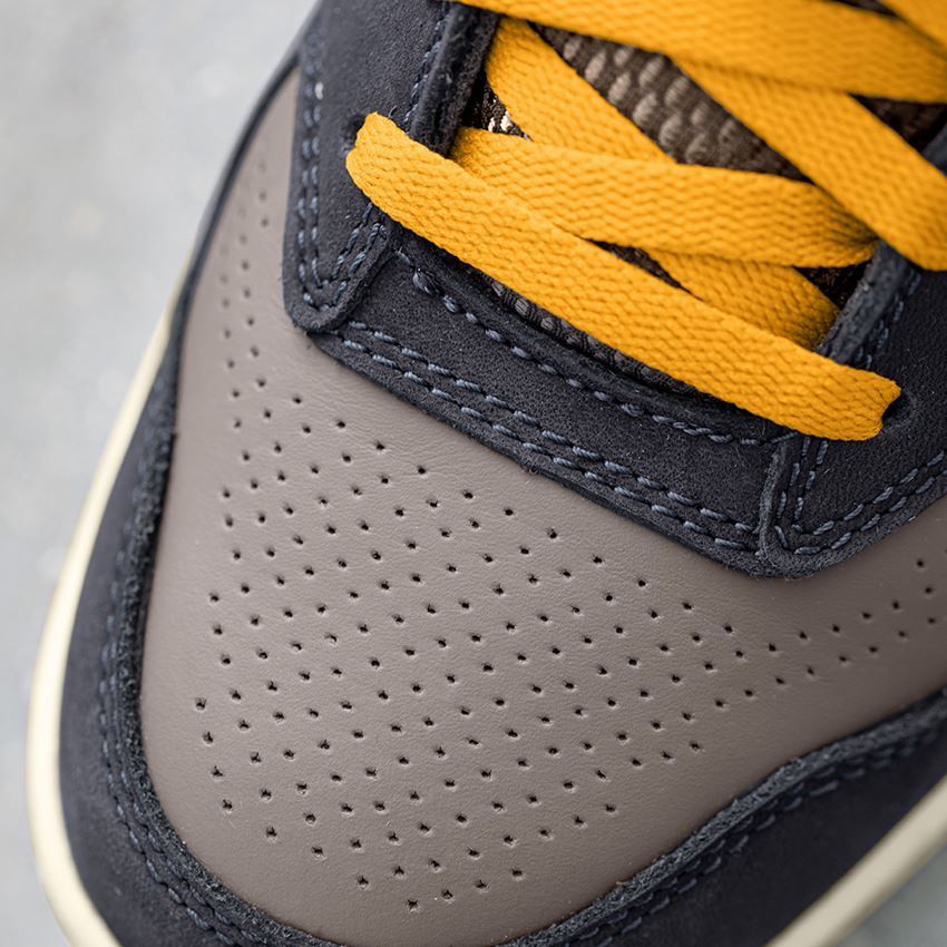S1: S1 Sicherheitshalbschuhe e.s. Eindhoven low + neroblau/steingrau 2