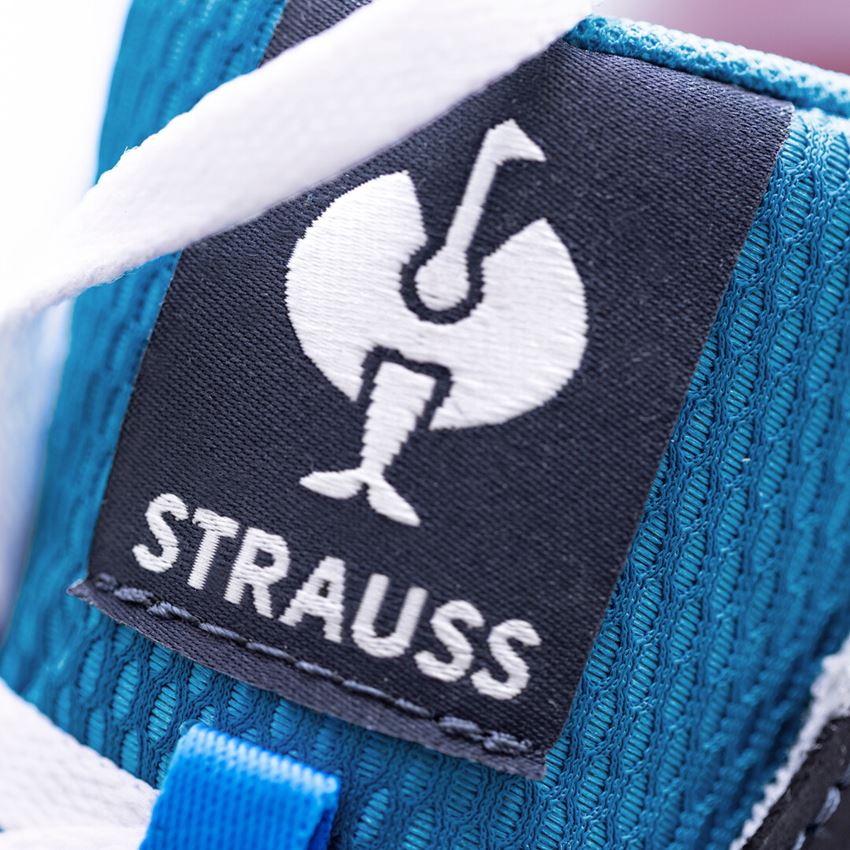 S1: S1 Sicherheitshalbschuhe e.s. Eindhoven low + enzianblau/neroblau 2