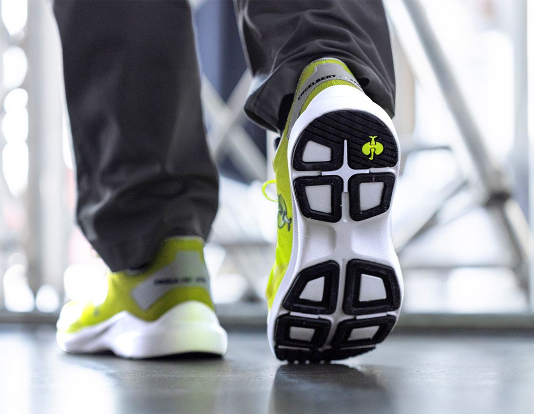 Medical | Healthcare: S1 Safety shoes e.s. Padua low + platinum/high-vis yellow 4