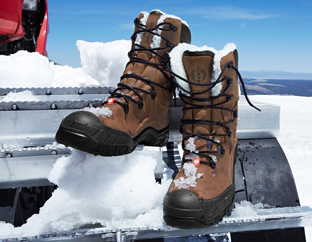 S7: S7 Sicherheitsstiefel e.s. Okomu high + braun