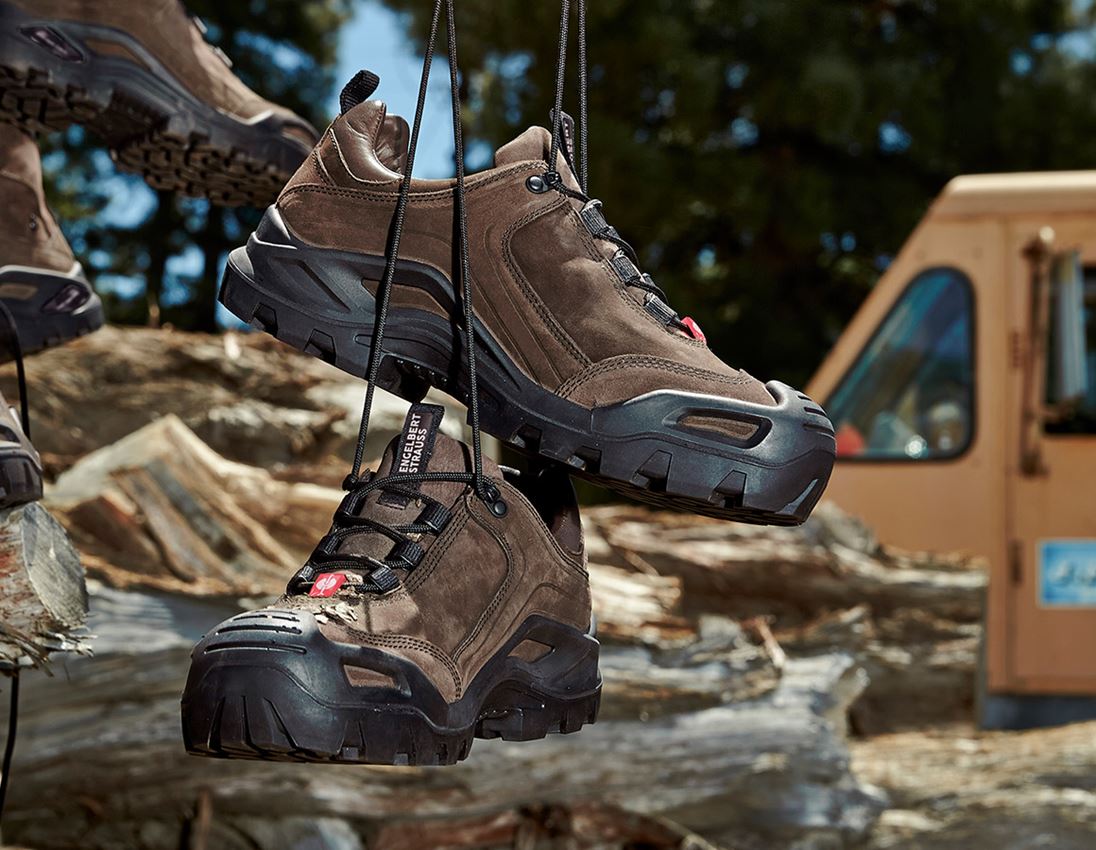 S7: S7 Safety shoes e.s. Nembus low + bark