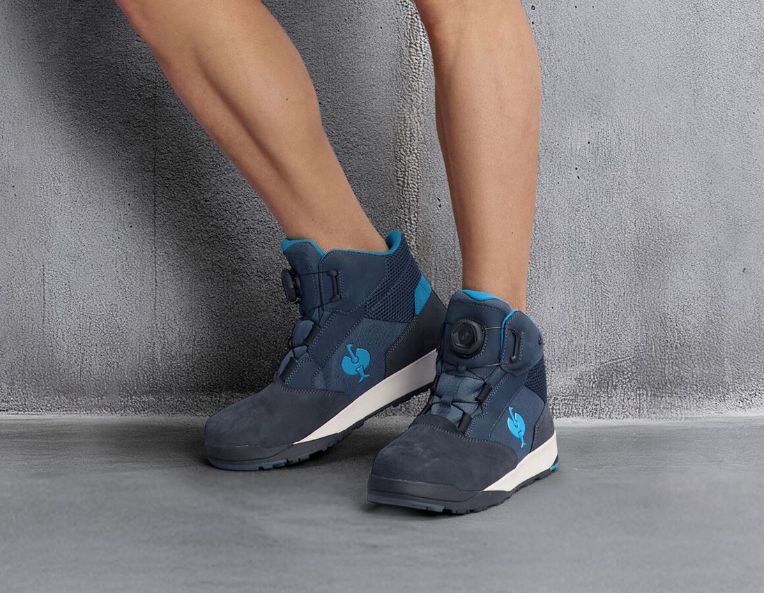 S7: S7 Safety boots e.s. Murcia mid + navy/gentianblue 1