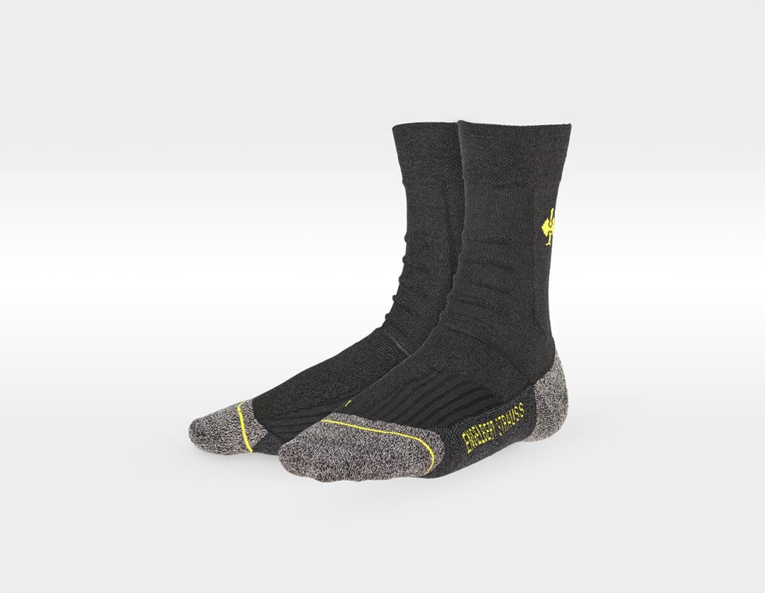 Winter: e.s. Allround Socken Function light/high + schwarz