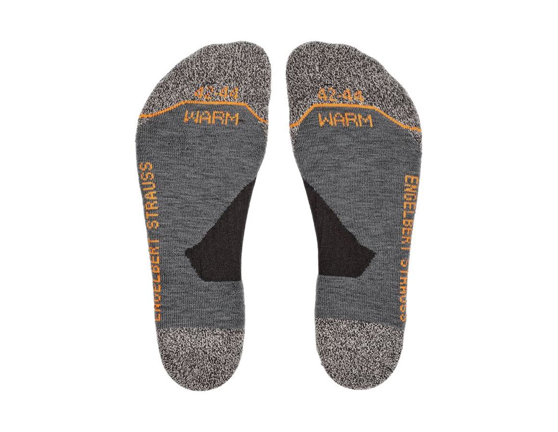 Winter accessories: e.s. Allround socks function warm/high + black 1