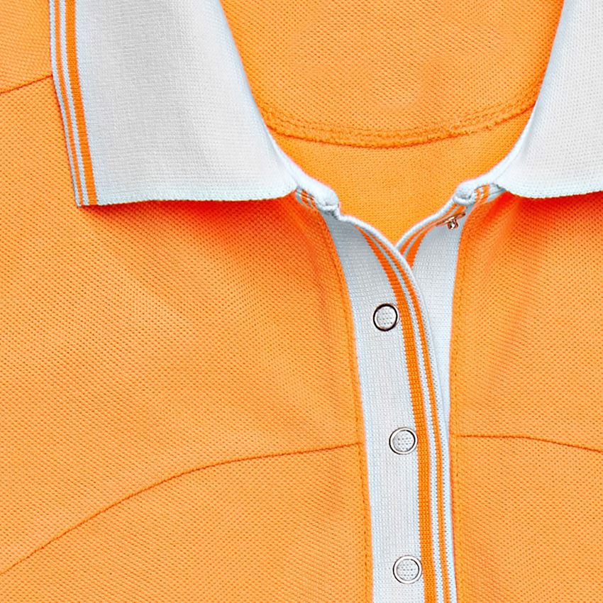 Shirts & Co.: Piquékleid e.s.avida + hellorange 2