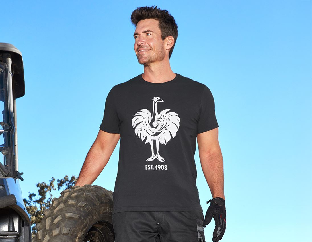 Topics: e.s. T-shirt 1908 + black/white