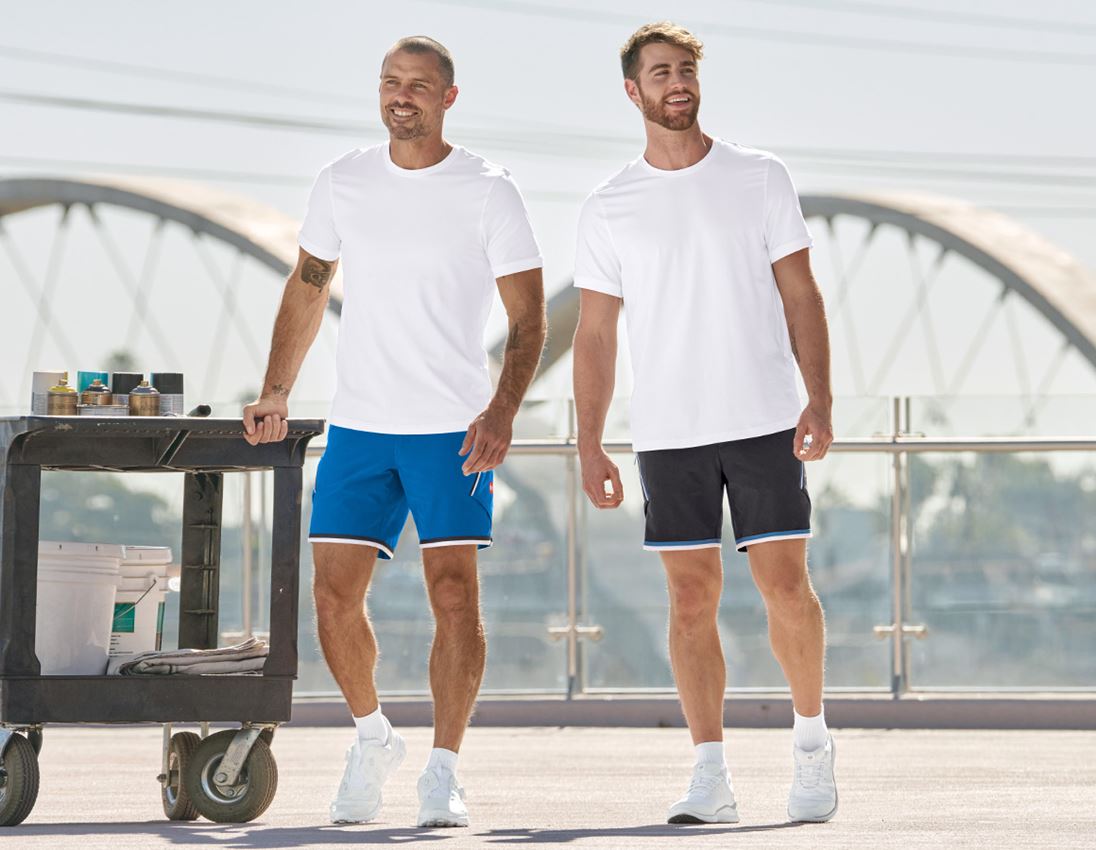 Painters | Decorators | Plasterers: e.s. T-shirt cotton stretch + white 1