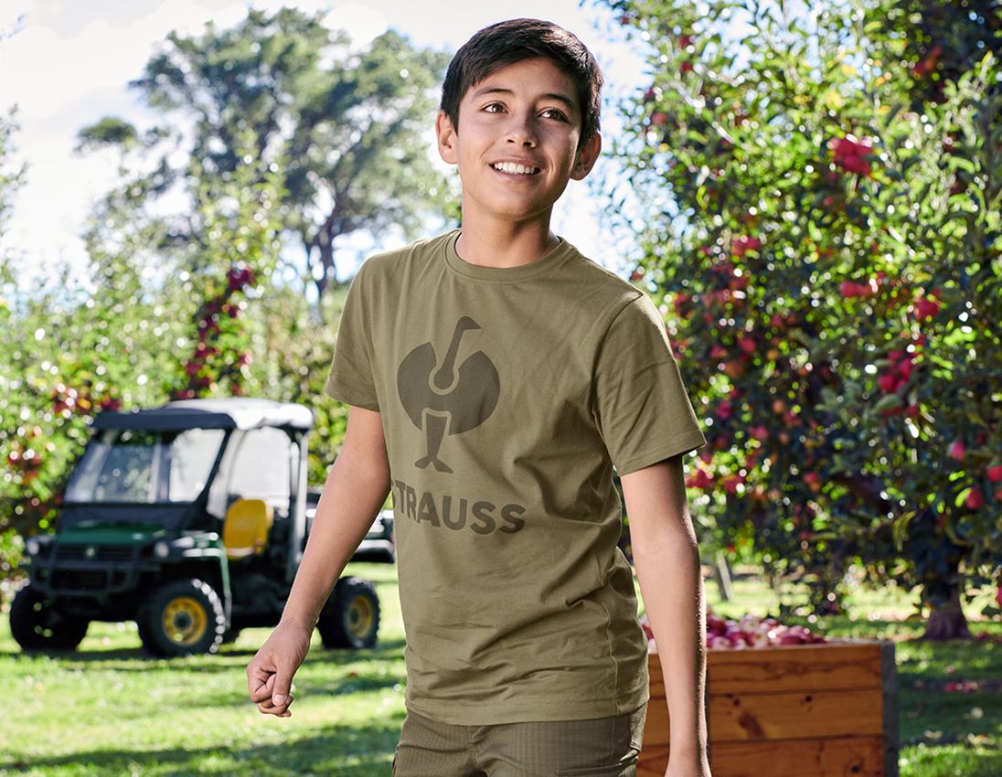 Shirts & Co.: T-Shirt e.s.concrete, Kinder + stipagrün