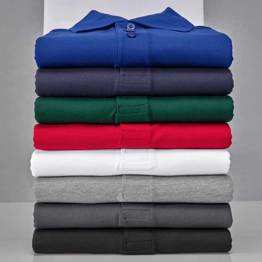 Topics: Pique-Polo e.s.industry + fiery red 2
