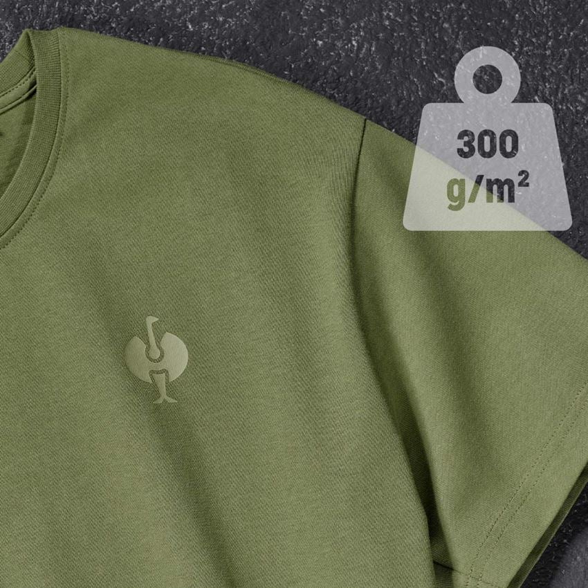 Themen: T-Shirt heavy e.s.iconic + berggrün 2