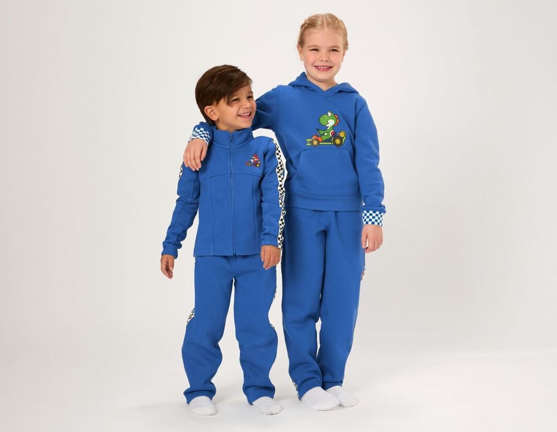 Collaborations: Mario Kart sweat jacket, children's + aurorablue 2