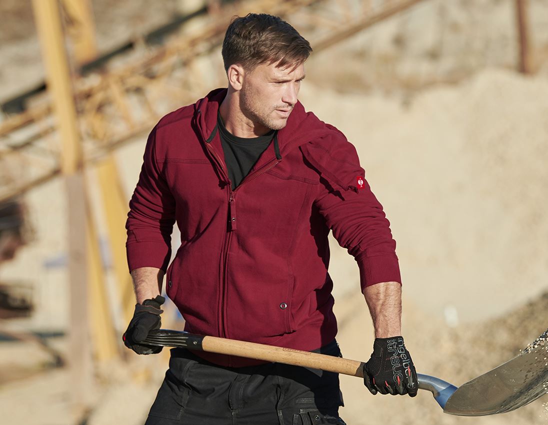 Topics: Hooded jacket cotton e.s.roughtough + ruby