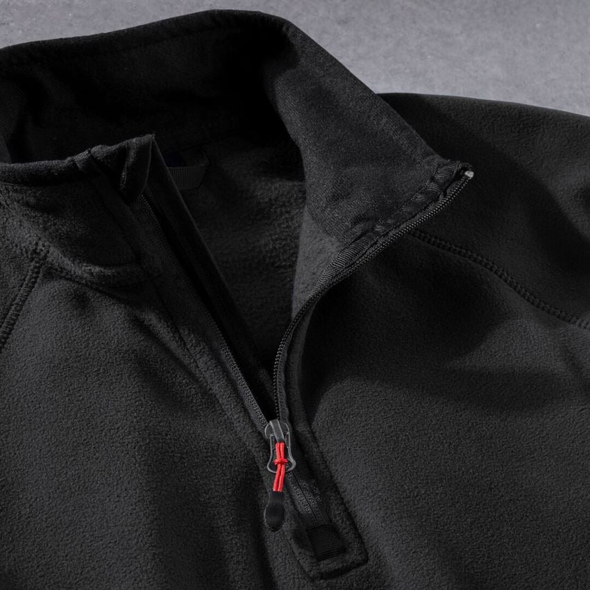 Shirts, Pullover & more: Ladies' Microfleece troyer dryplexx® micro + black 2