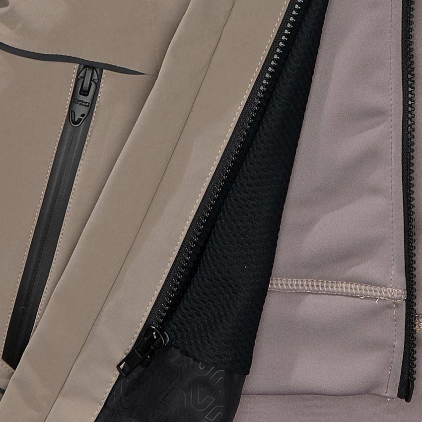 Winter jackets: 3 in 1 functional jacket e.s.vision, men's + terra 2