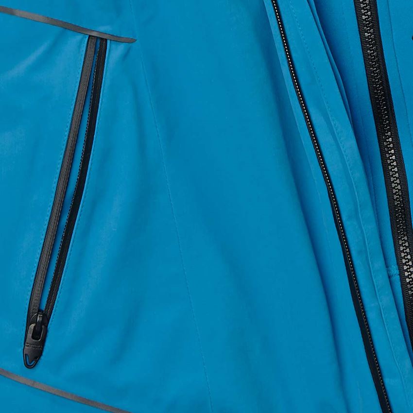 Winter jackets: 3 in 1 functional jacket e.s.vision, men's + dark petrol 2