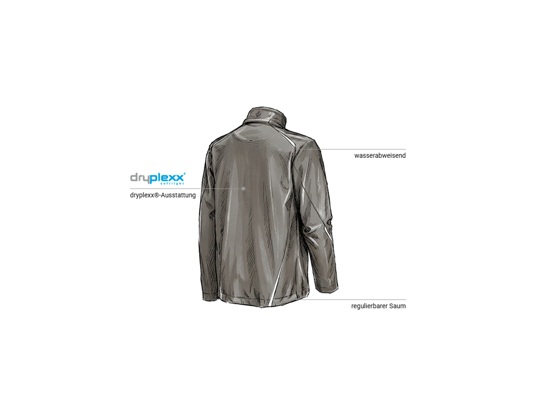 Arbeitsjacken: Softshelljacke e.s.motion 2020 + stein/gips 2