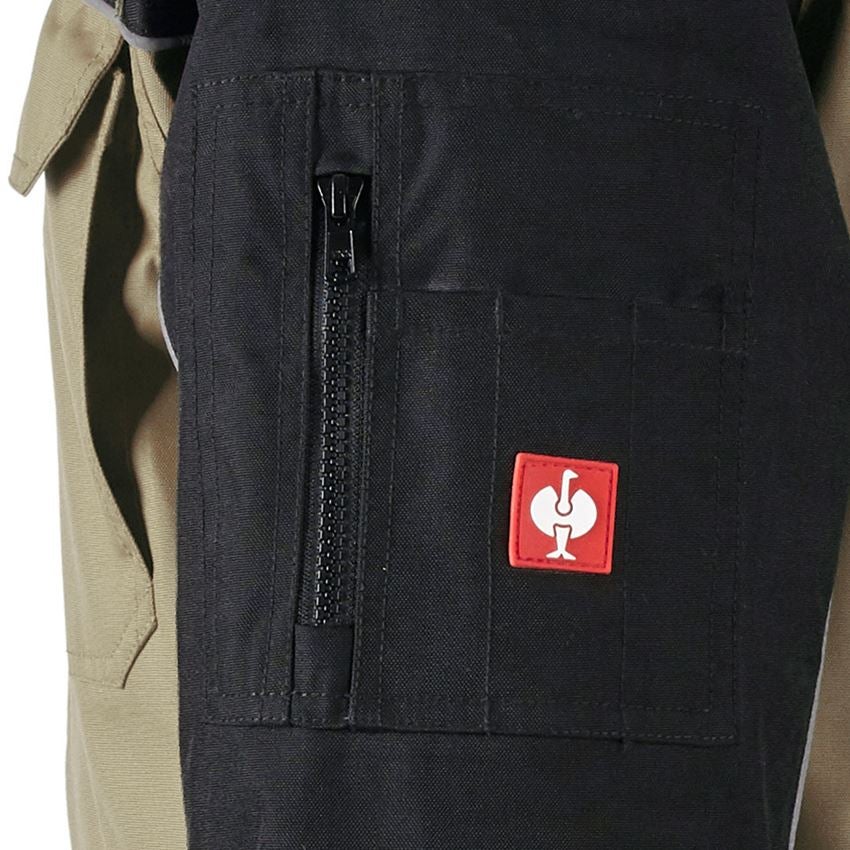 Maschinenbauer: Pilotenjacke e.s.image + khaki/schwarz 2